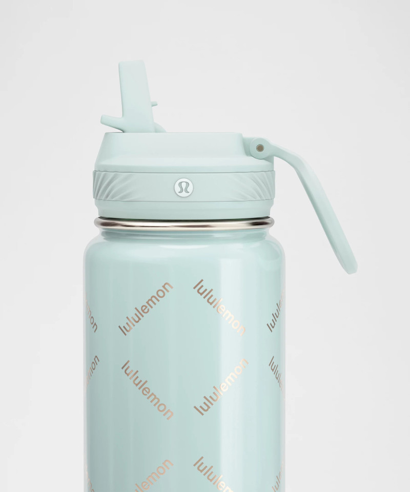 Back to Life Sport Bottle 24oz Straw Lid *Print 3