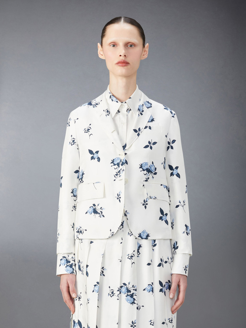 Silk Floral Slim Fit Sport Coat 1