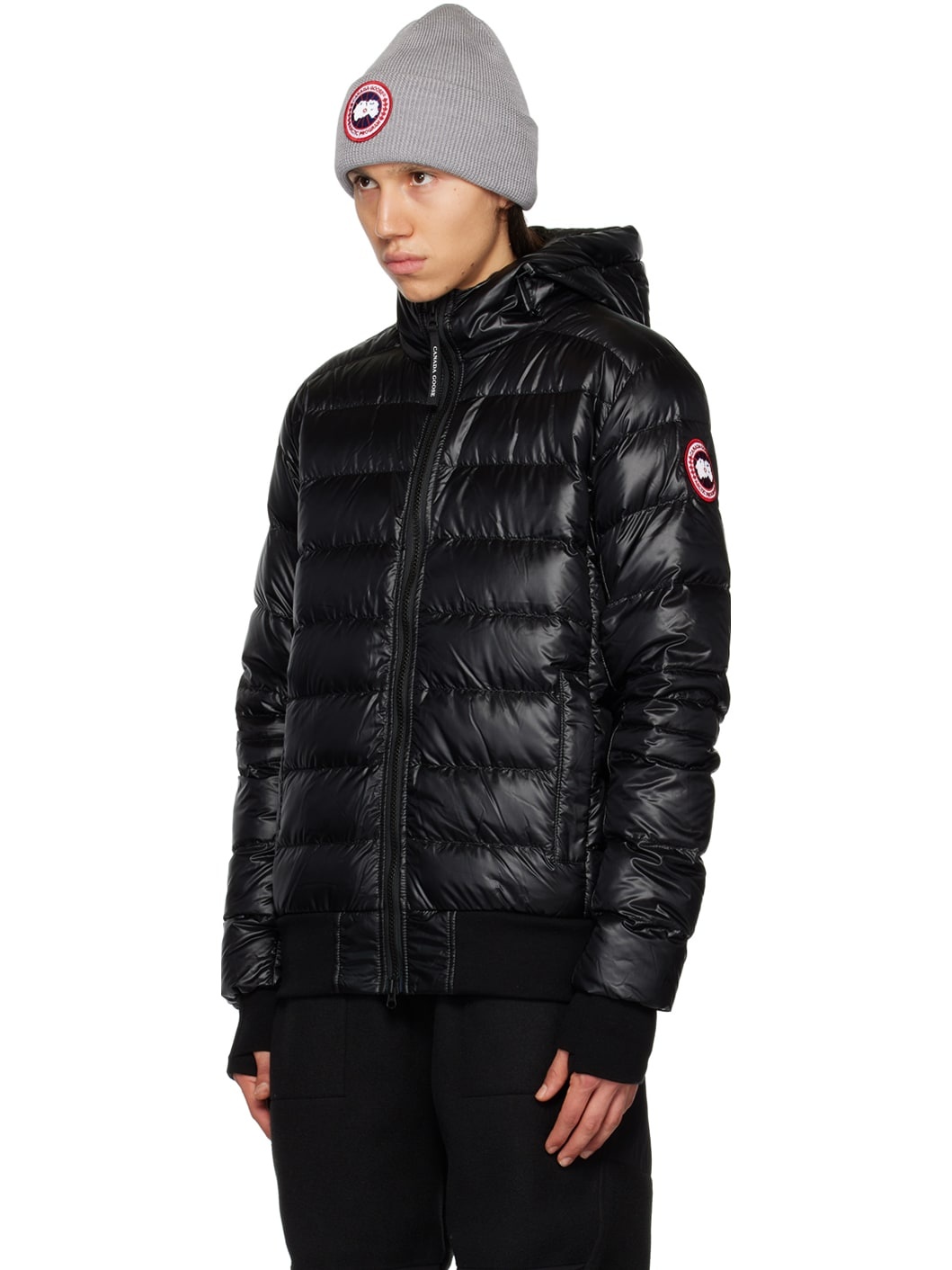 Black Crofton Down Jacket - 4