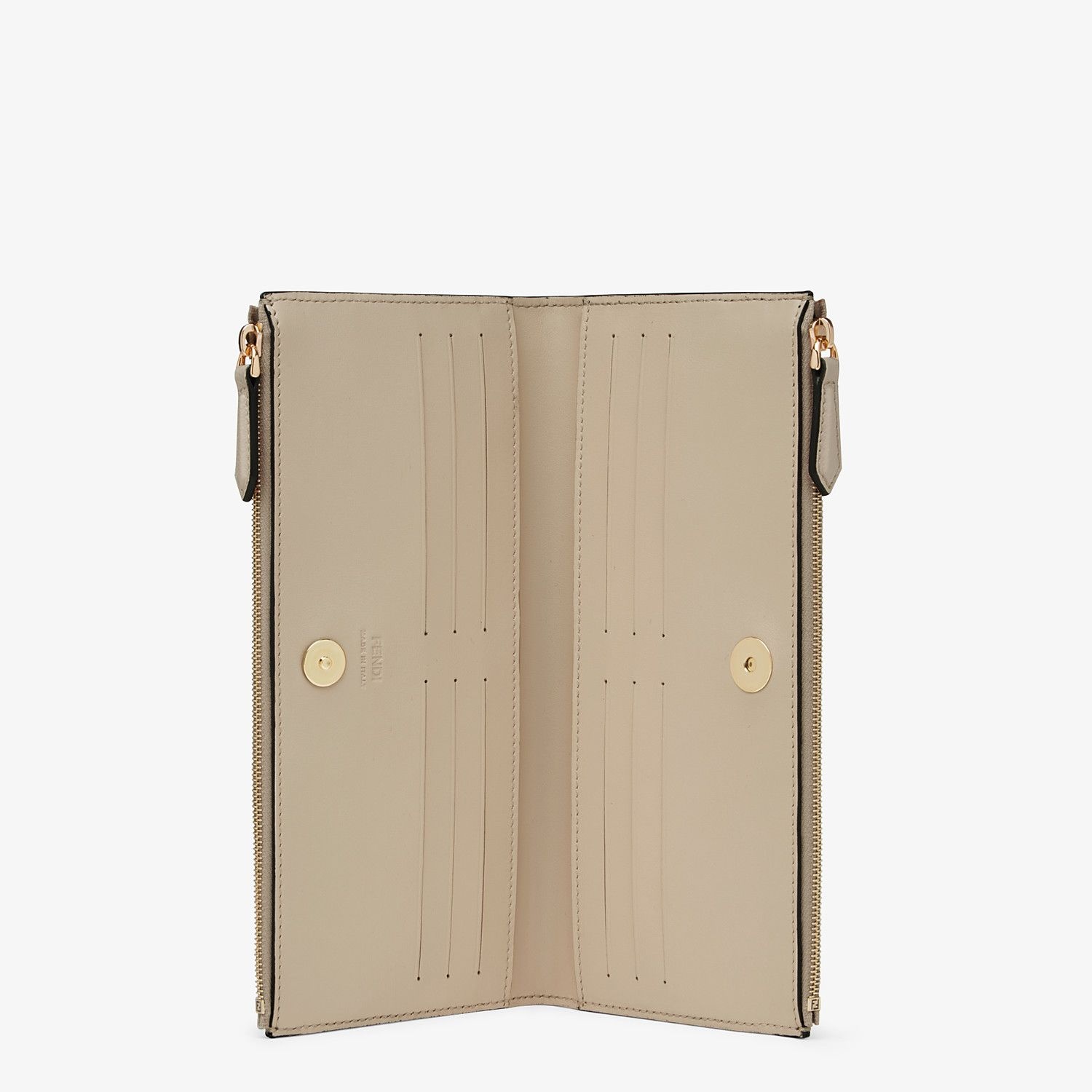 Beige leather wallet - 3