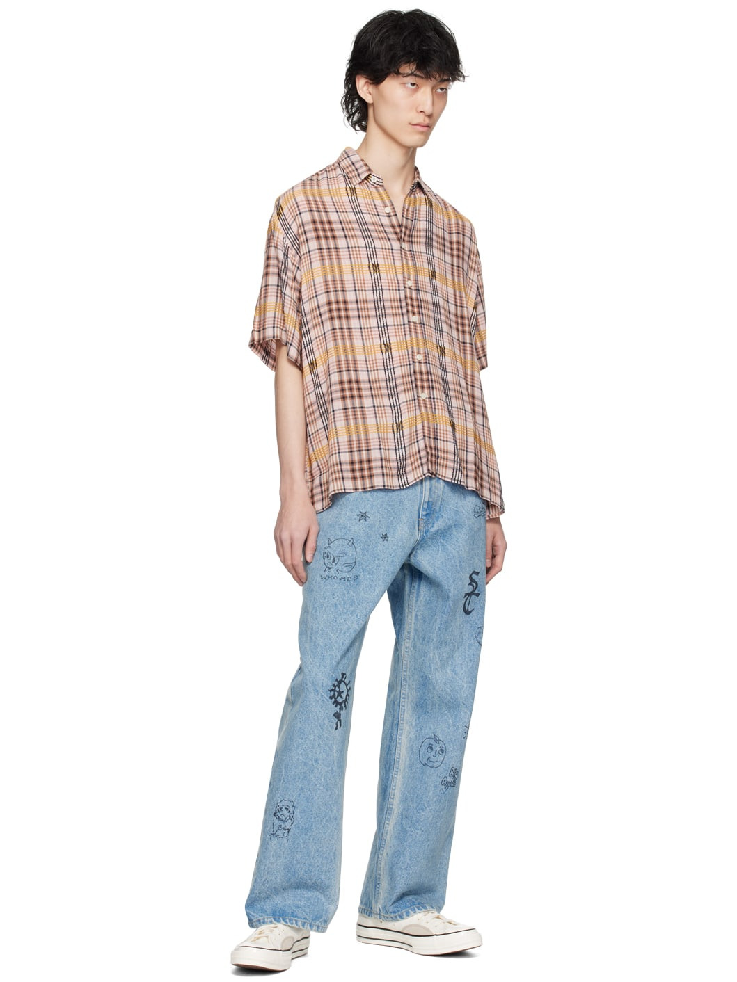 SSENSE Exclusive Pink Shirt - 4