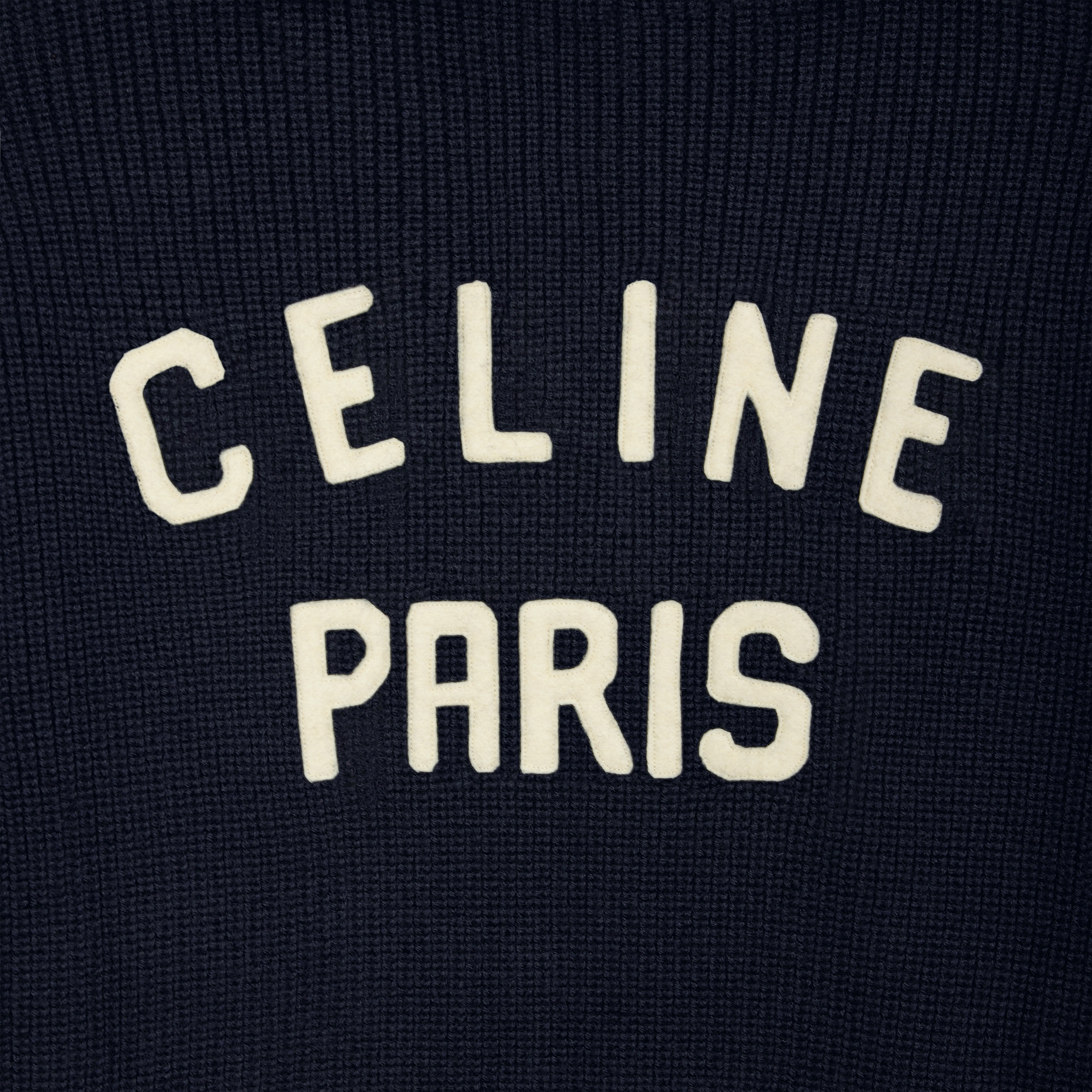 college hooded sweater in wool - 5