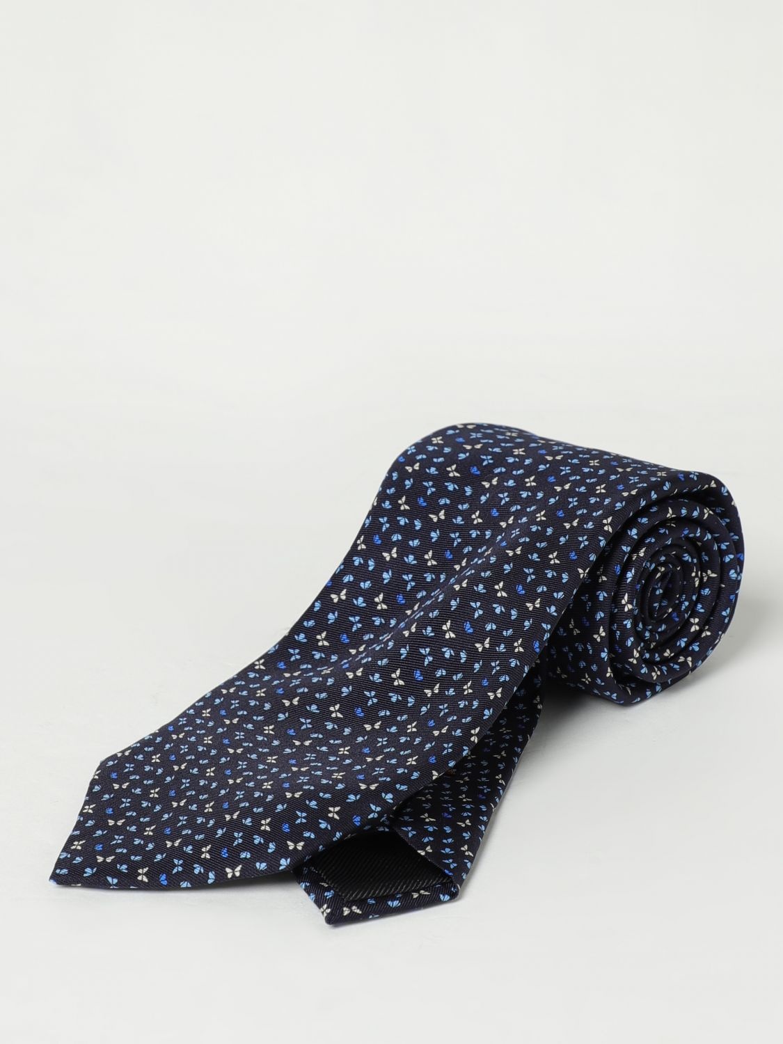 Zegna Tie Men Navy - 1