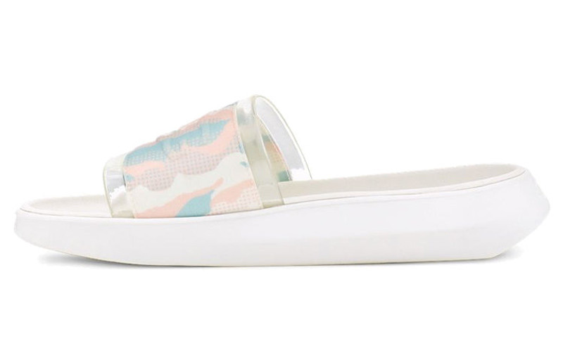 UGG (WMNS) UGG Slide Cali Collage Slipper Rainbow Blue 1120001-PSTR outlook