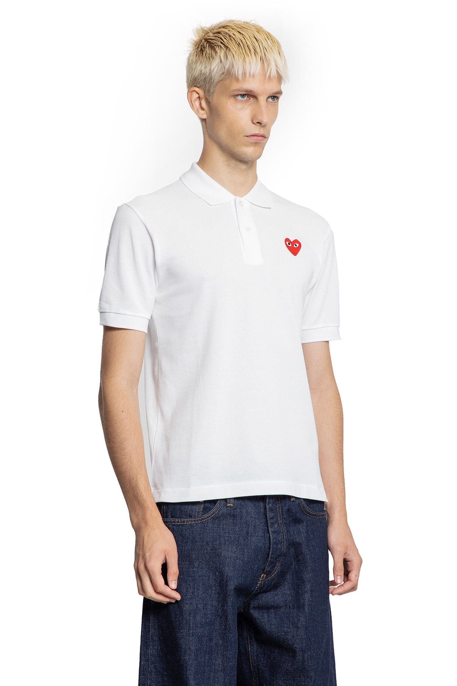 Red-Heart-Cotton-Pique-Polo-Shirt - 2