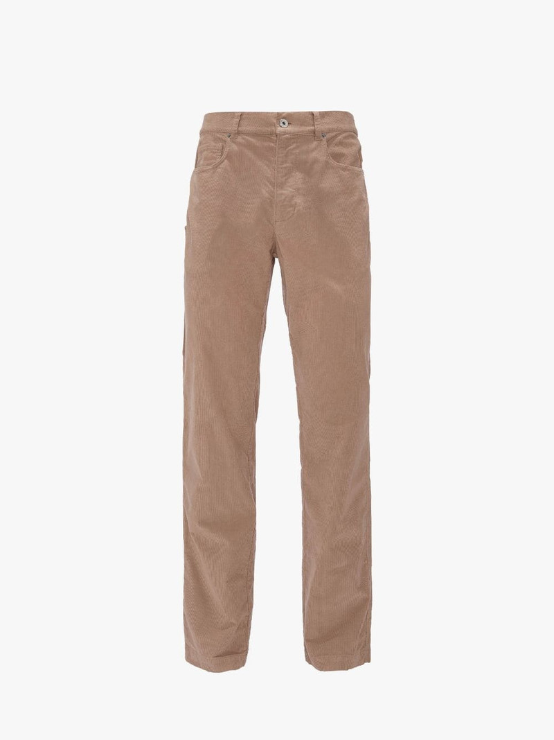 CORDUROY STRAIGHT LEG TROUSERS 1