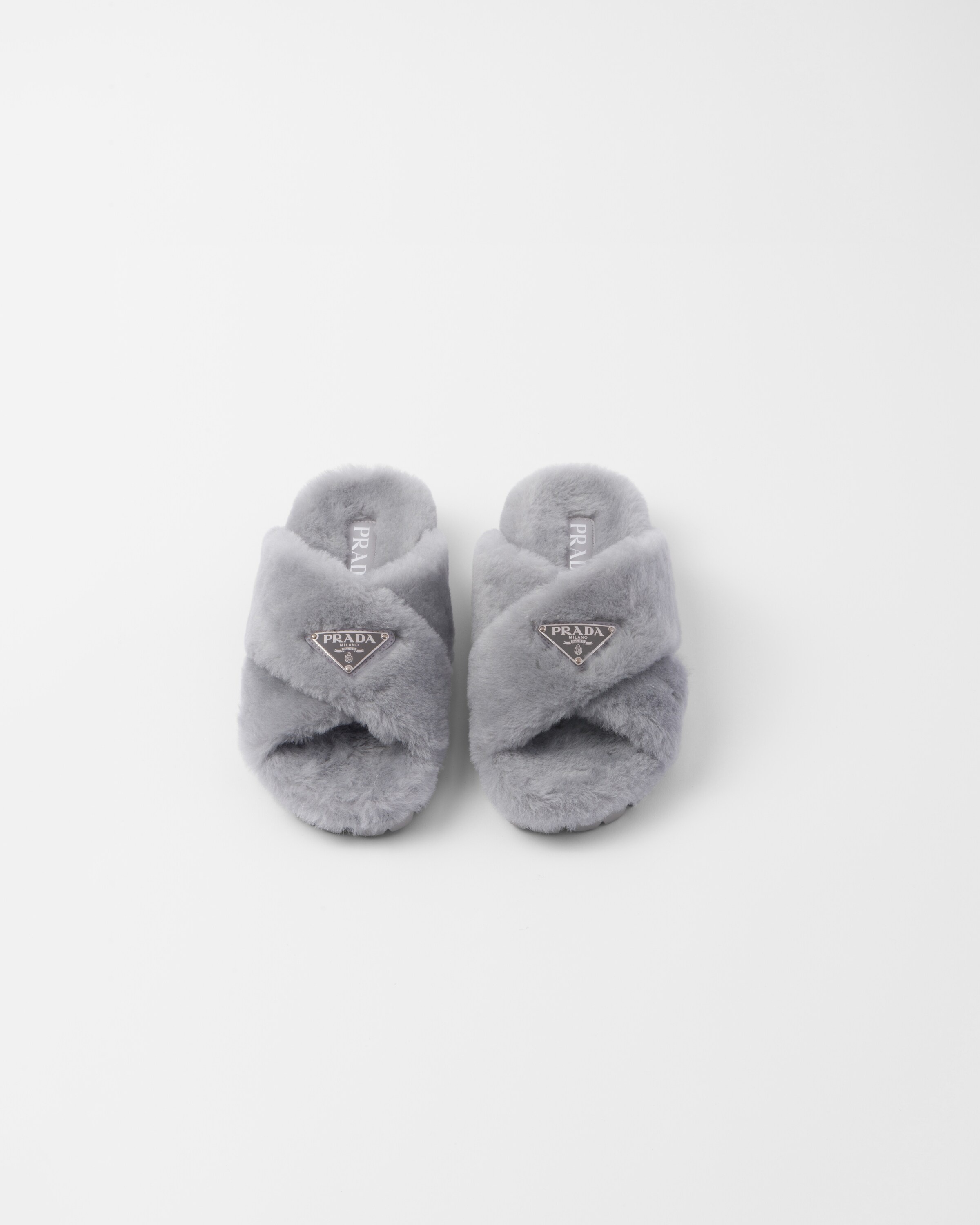Shearling sandals - 4