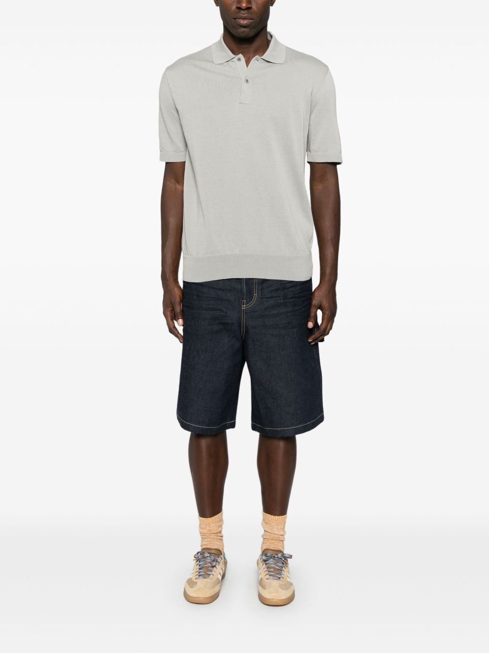 cotton polo shirt - 2