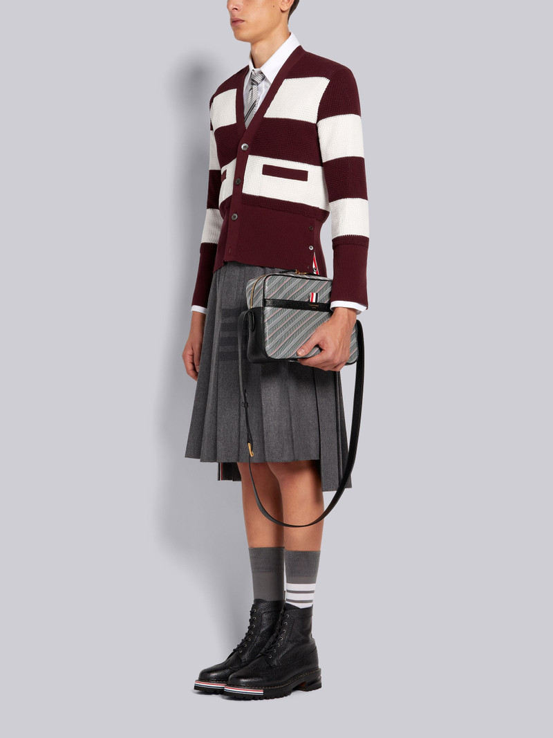 Medium Grey Monogram Coated Canvas Camera Bag 6