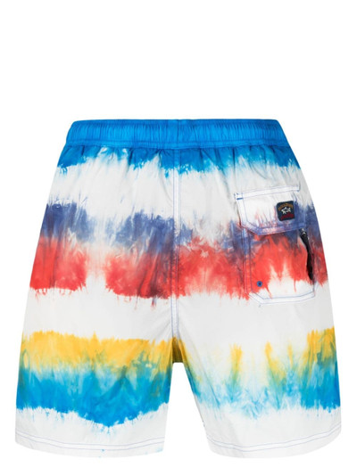 Paul & Shark tie-dye-print swim shorts outlook