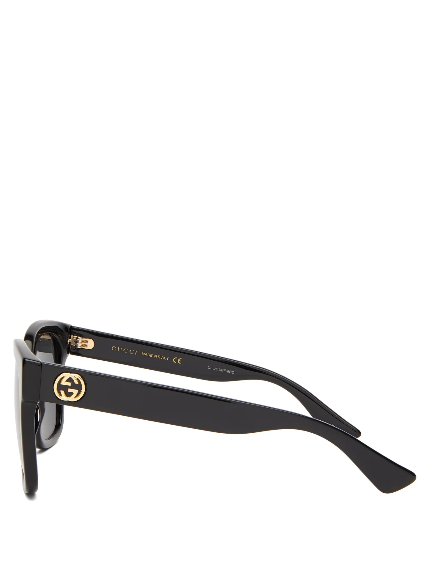 GG square acetate sunglasses - 3