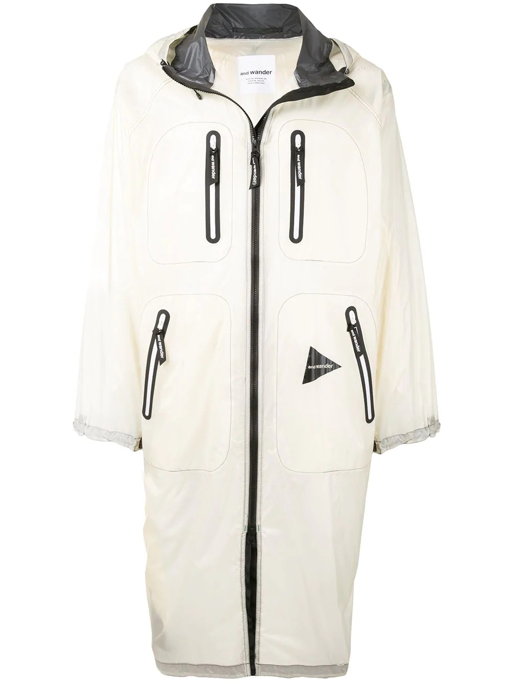 Fly long rain coat - 1