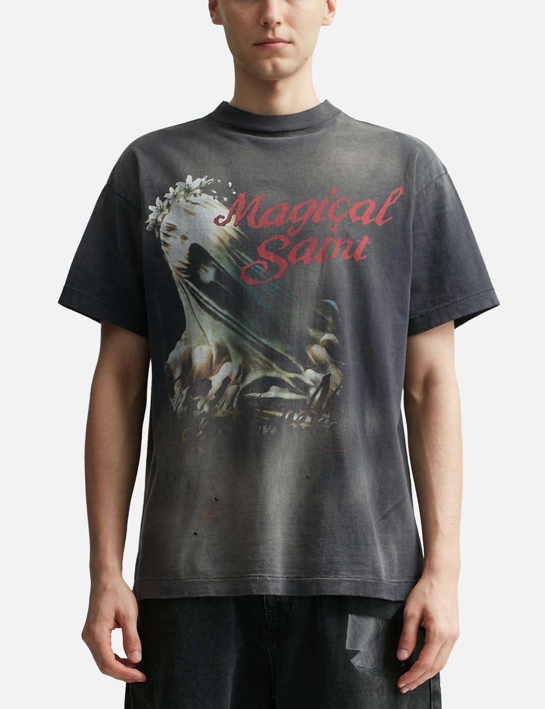 SAINT M×××××× MAGICAL SAINT T-SHIRT | hbx | REVERSIBLE