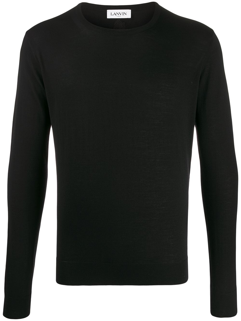 crew neck knitted jumper - 1