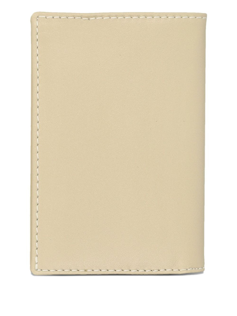 Comme Des Garçons logo-embossed leather wallet outlook