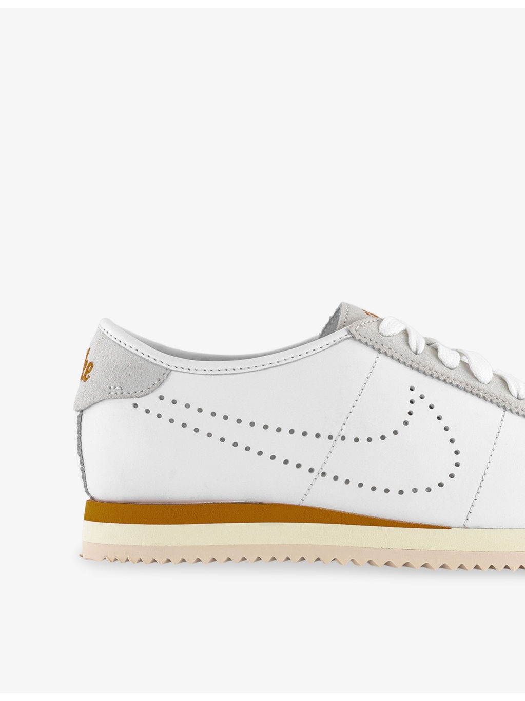 Cortez Woven and Suede Low-Top Trainers - 4