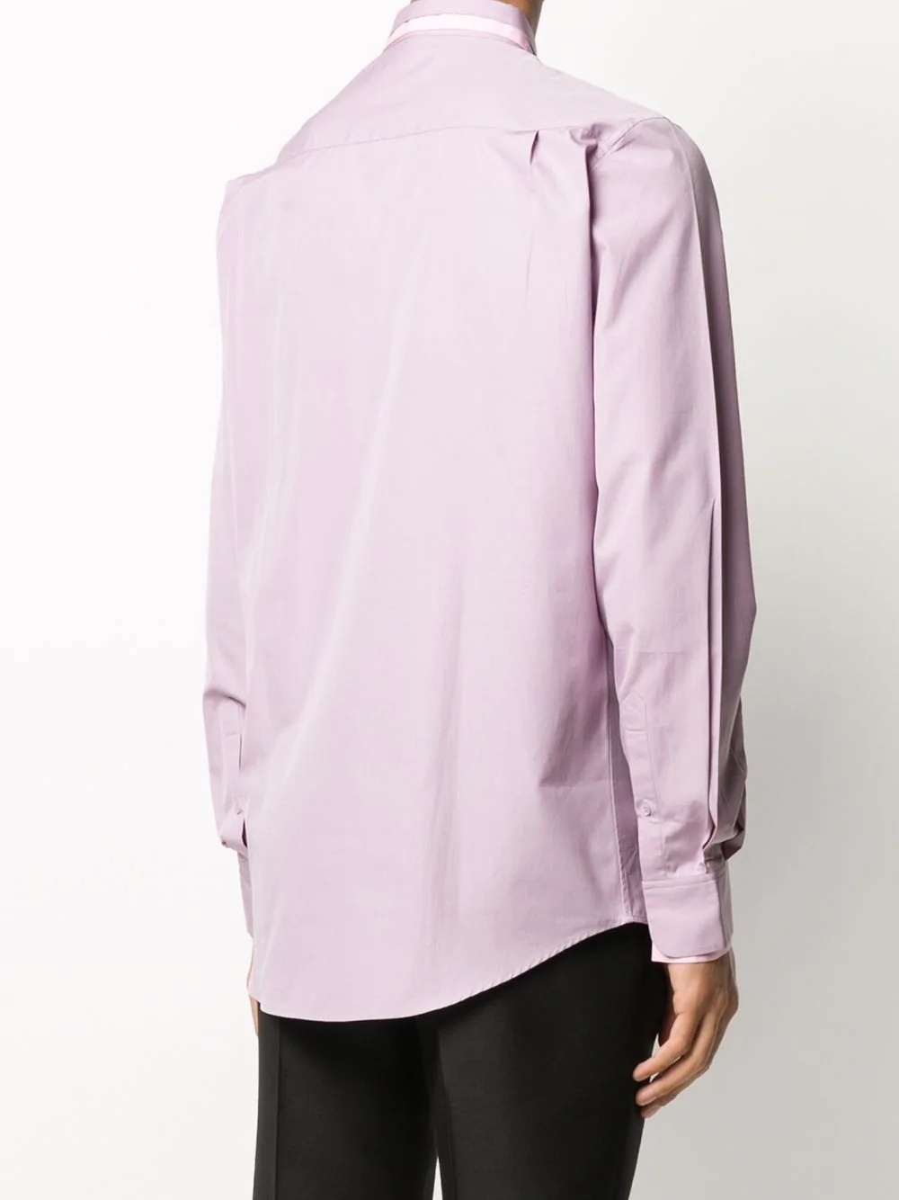 double-collar long-sleeved shirt - 4