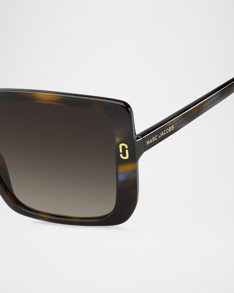 Marc Jacobs MJ 1121S Acetate Square Sunglasses outlook
