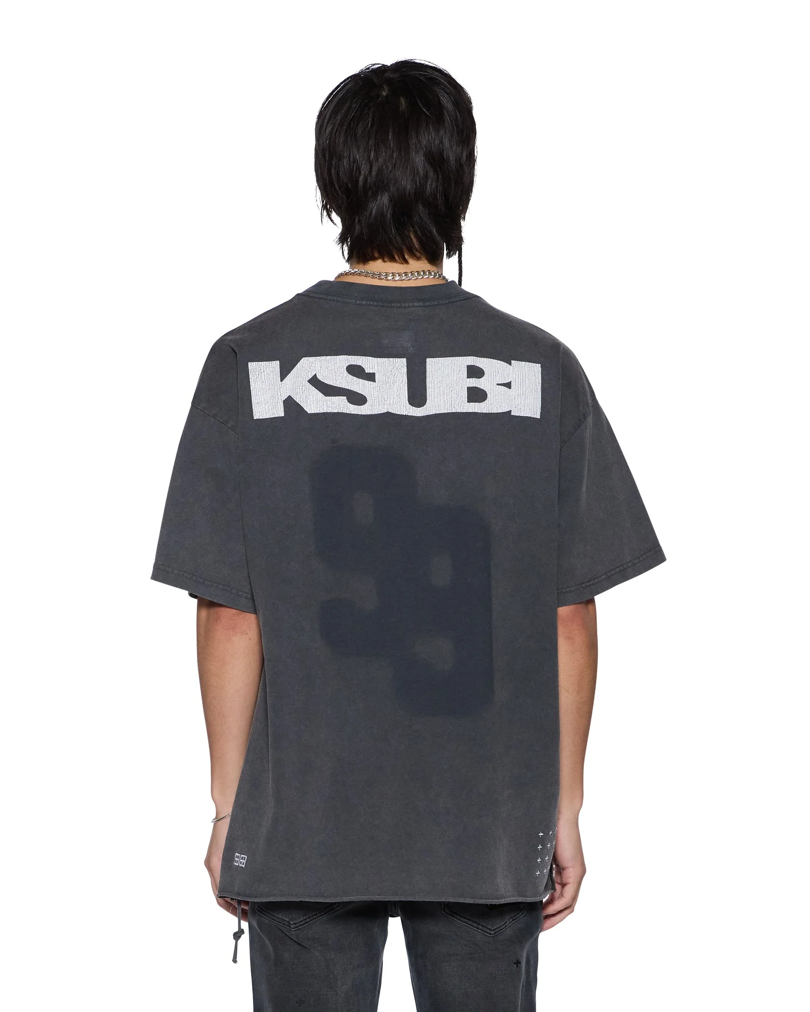 RUGGED EKCESS SS TEE BLASTED BLACK - 1