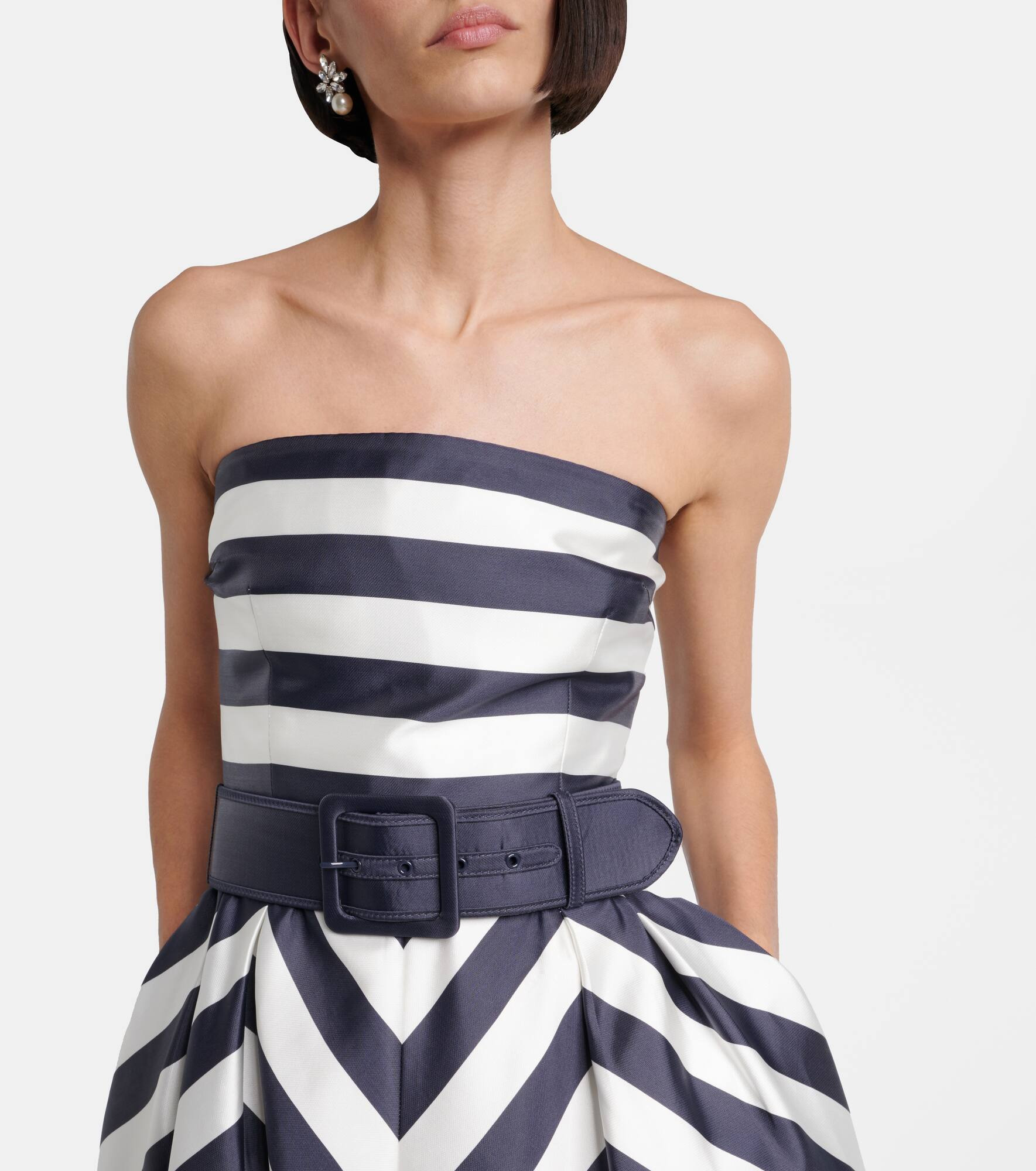Ariadne striped midi dress - 4