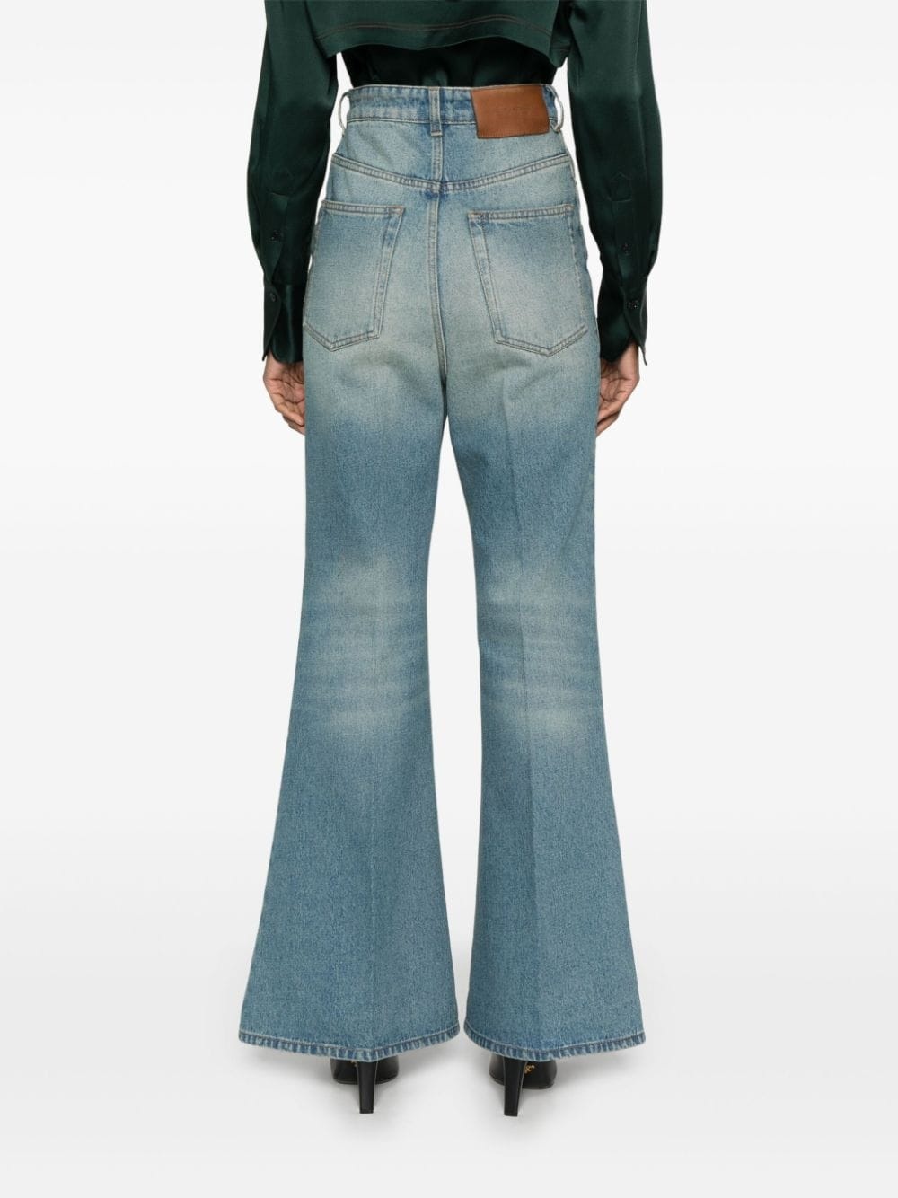 wide-leg jeans - 4