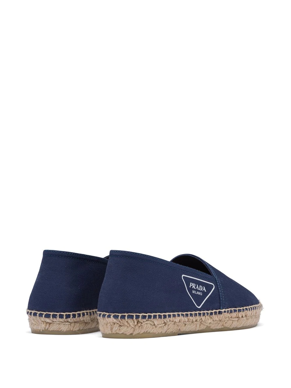 slip-on gabardine espadrilles - 3