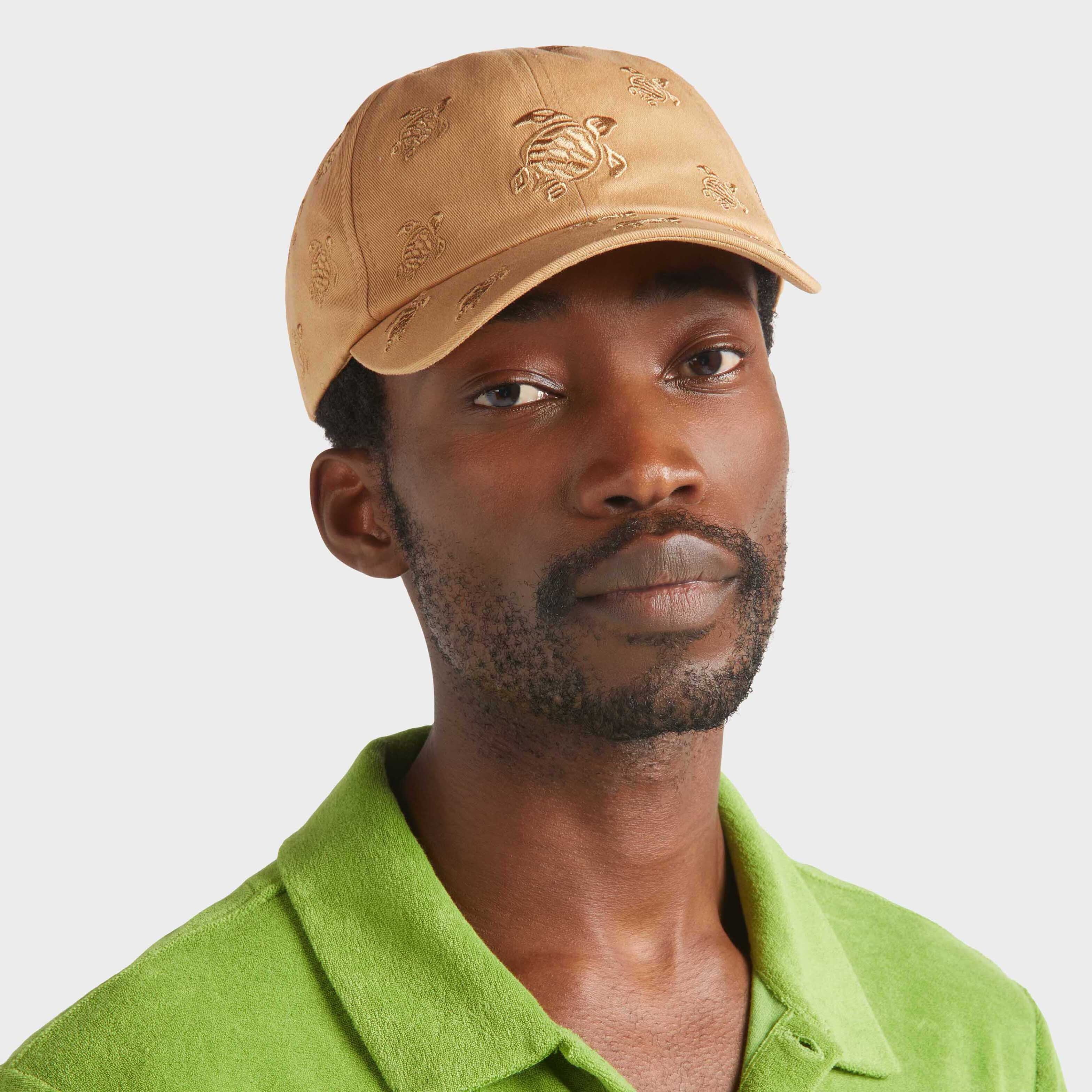 Embroidered Cap Turtles All Over - 3