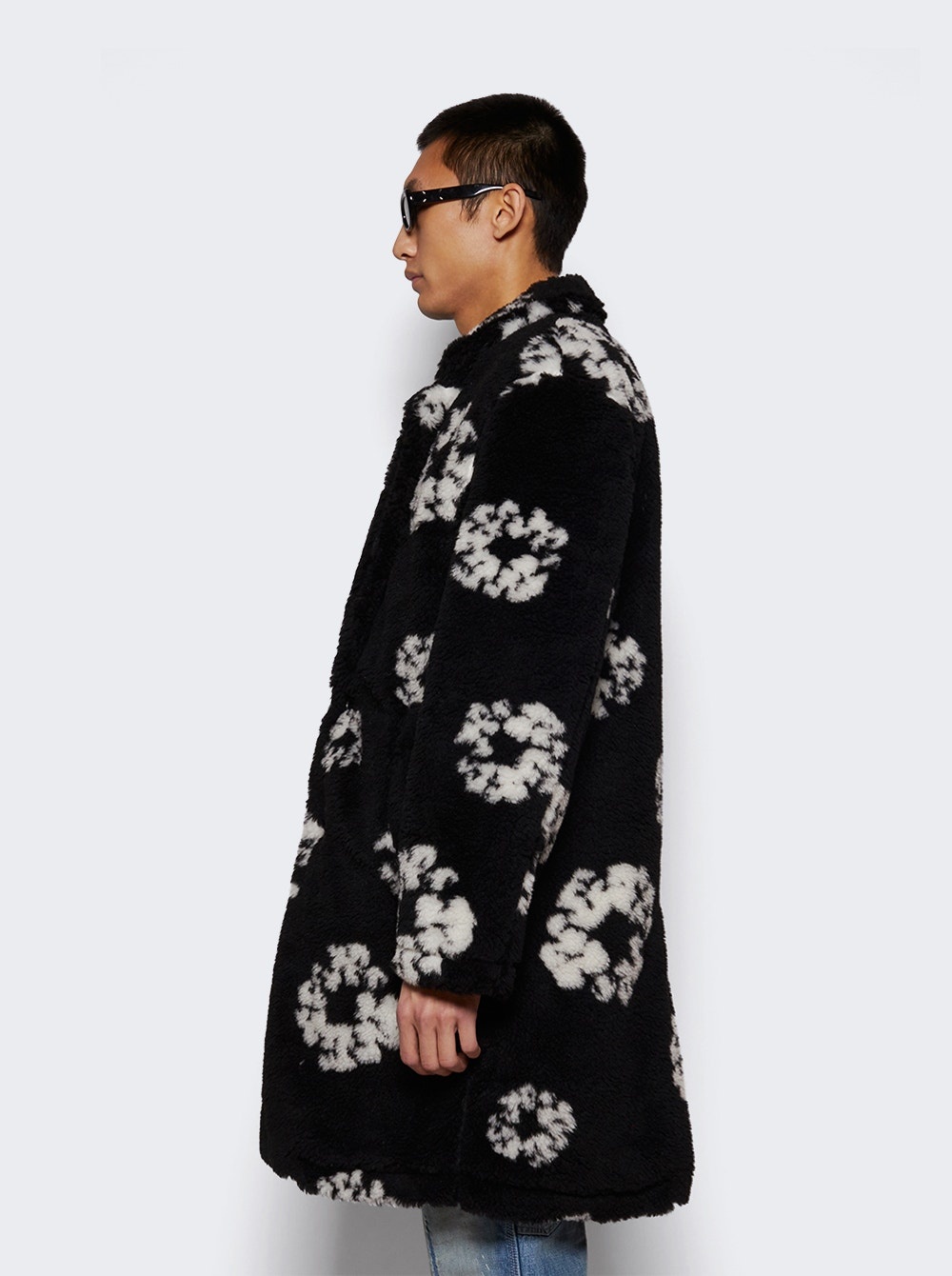 X Denim Tears Coat Black - 4