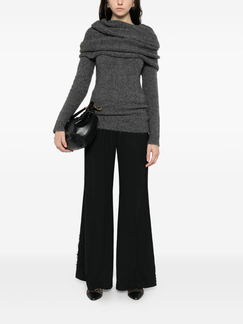 FILIPPA K lace-trim trousers outlook