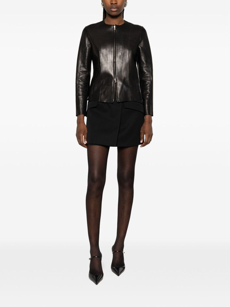 Givenchy flap-pocket mini skirt outlook