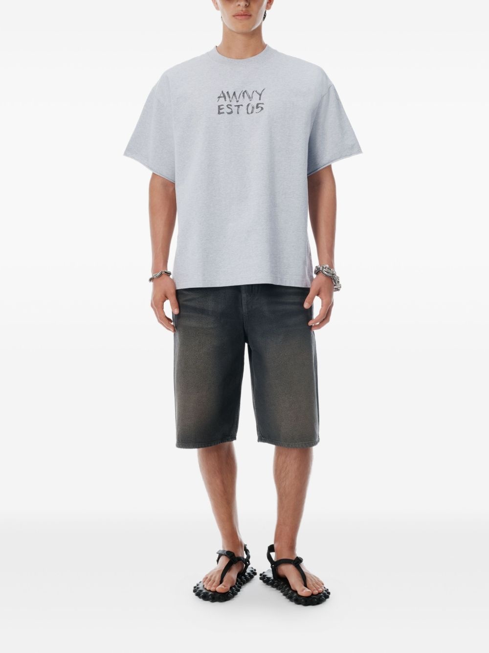 logo-print T-shirt - 2