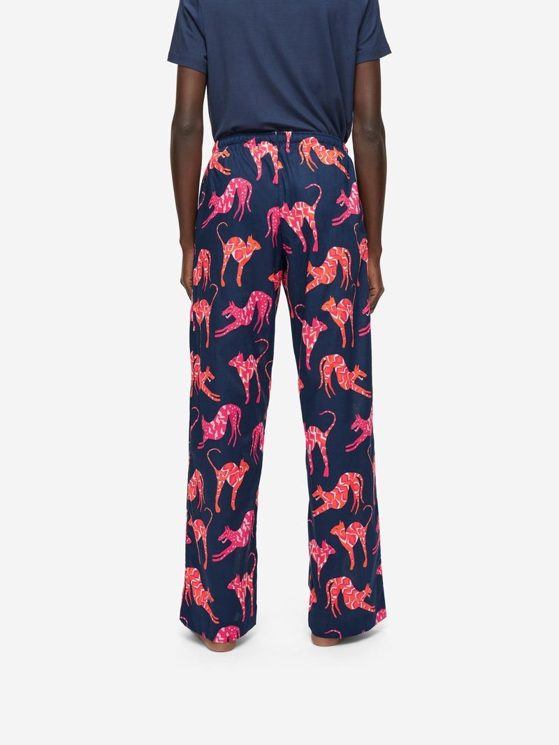 Women's Lounge Trousers Ledbury 52 Cotton Batiste Multi 6