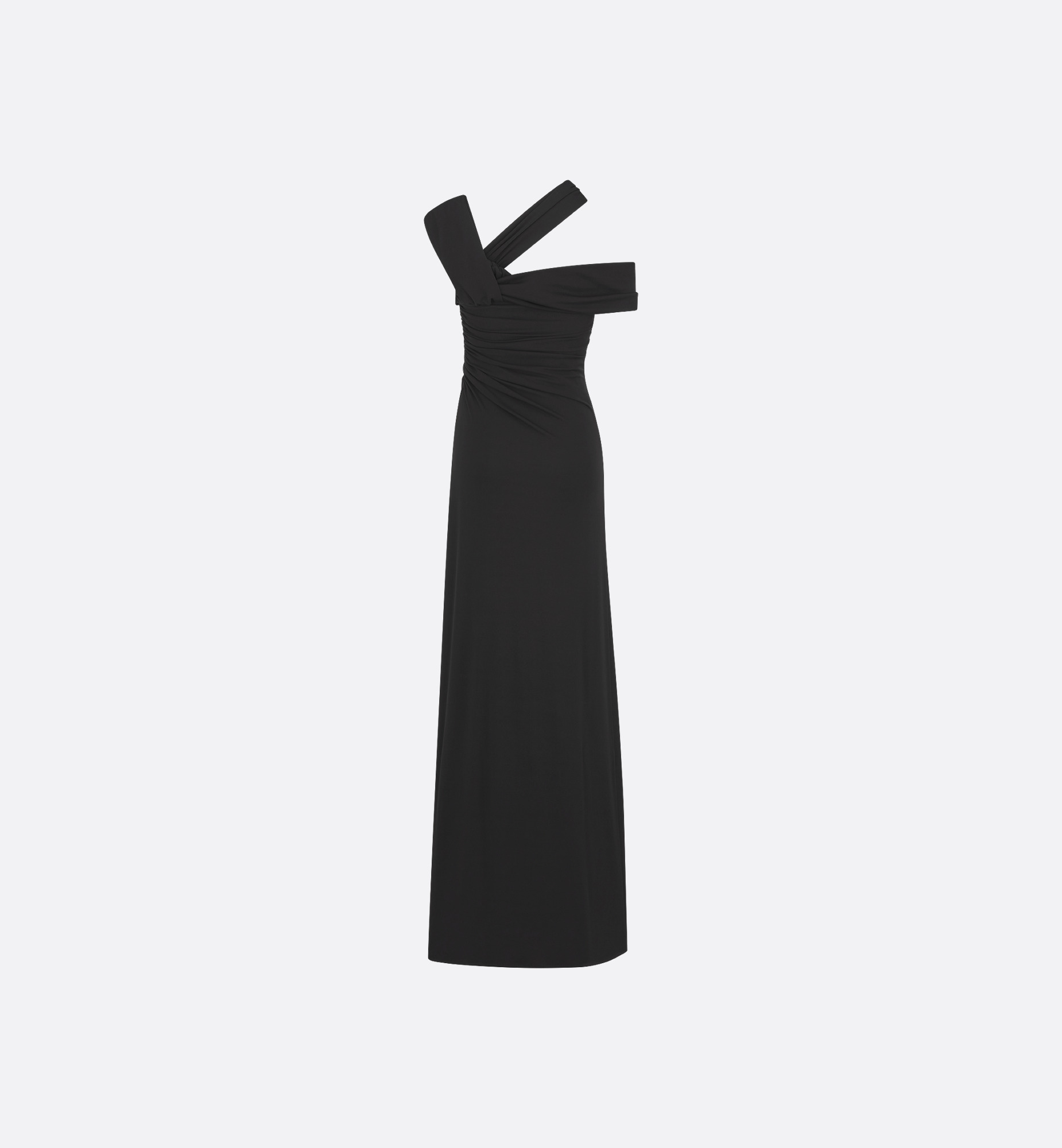 Long Draped Dress - 2