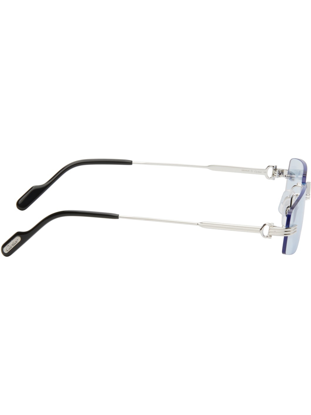 Silver 'Première de Cartier' Sunglasses - 2