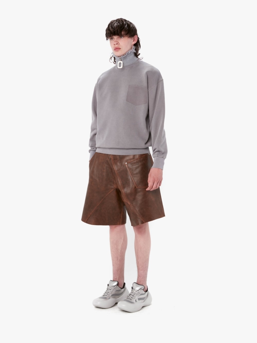 FADED LOGO POCKET SWEATSHIRT - 4