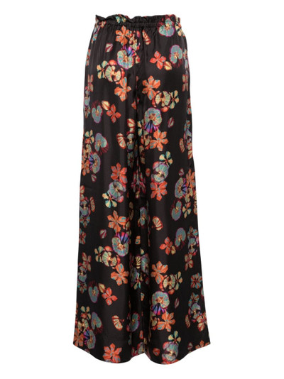 ULLA JOHNSON Sawyer high-waist wide-leg trousers outlook