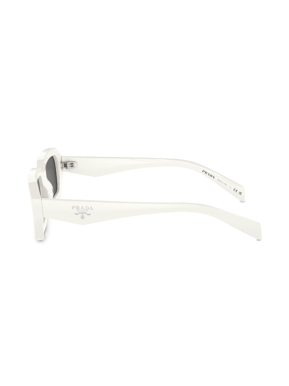 logo-lettering rectangular sunglasses - 3