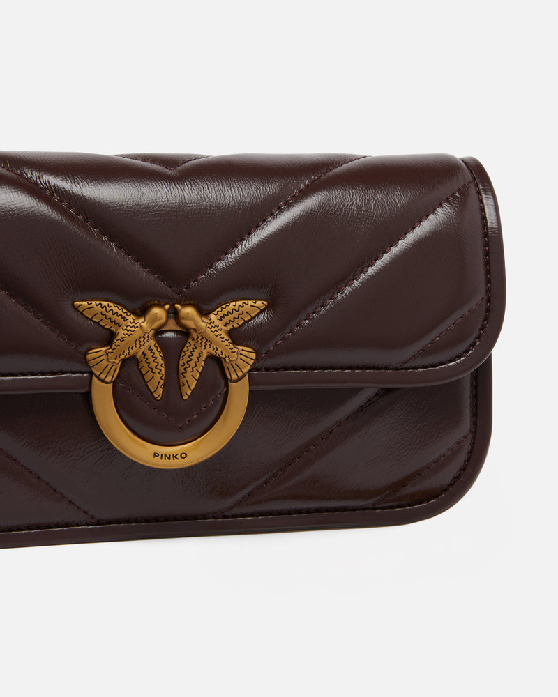 LOVE BAG BOX LARGE HANDBAG IN CHEVRON LEATHER 3