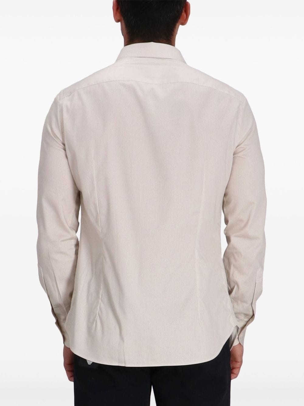 long-sleeved cotton shirt - 4