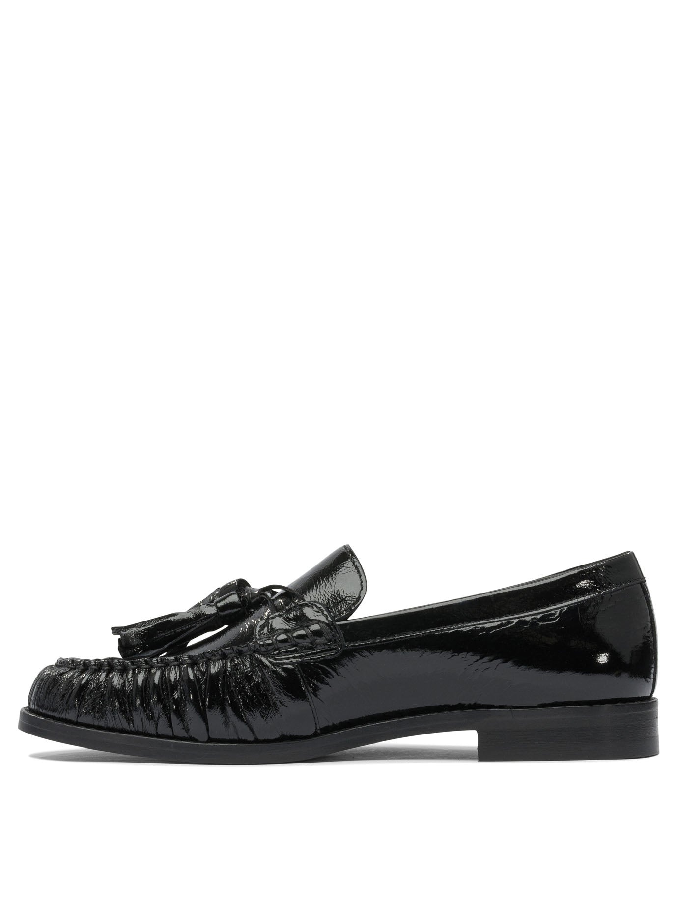 Alohas - Alohas Marietta Onix Black Leather Loafers - 3