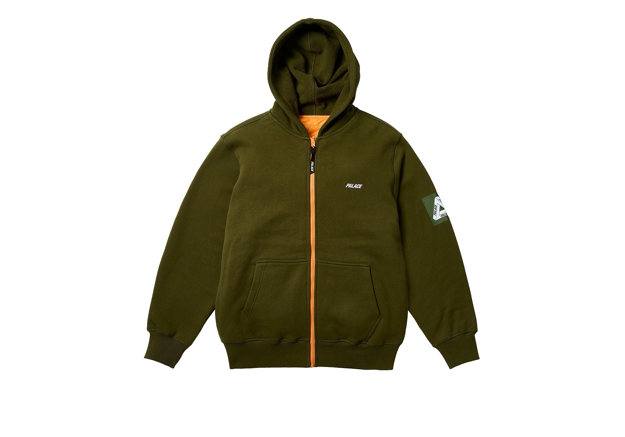 PALACE REVERSIBLE VEST HOOD THE DEEP GREEN | REVERSIBLE