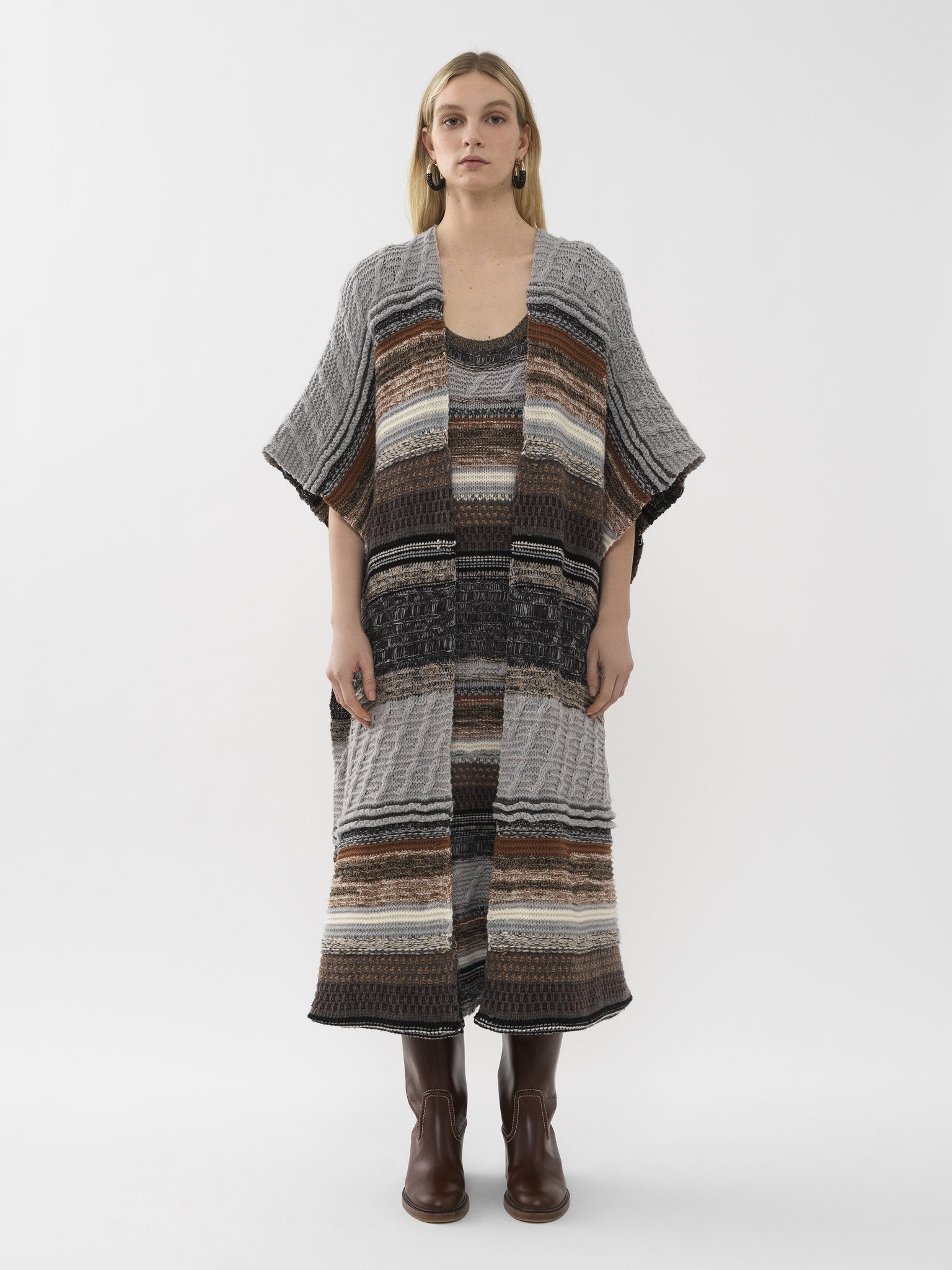 LONG PONCHO - 2