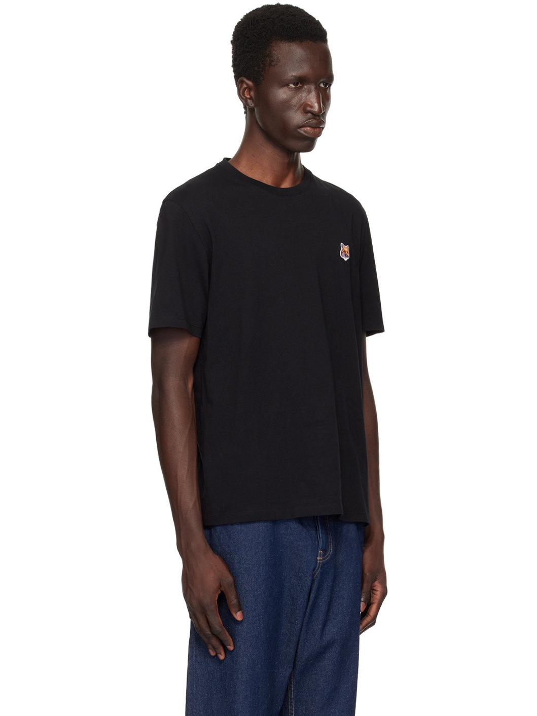 Black Fox Head T-Shirt - 2