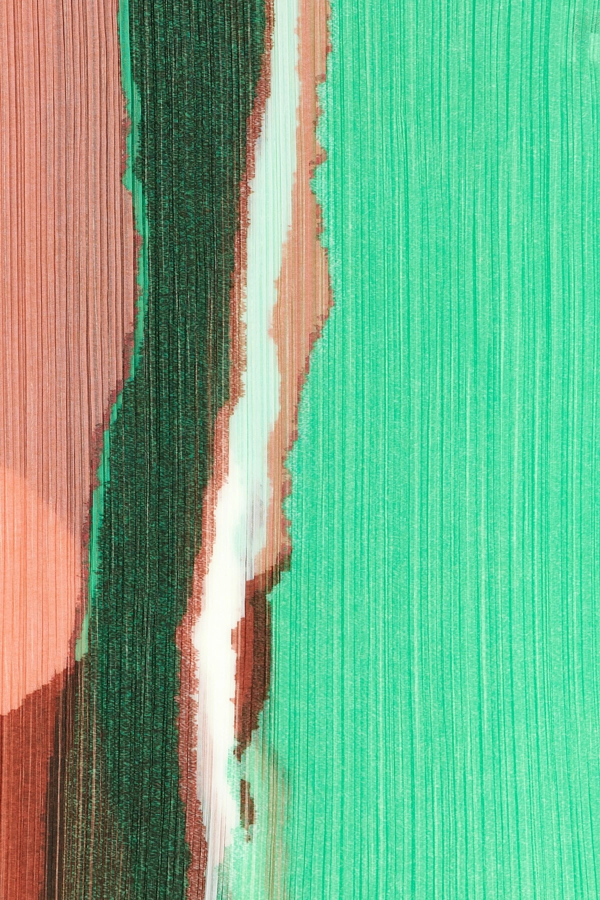 'Grainy Colors Madame-T' stole - 3