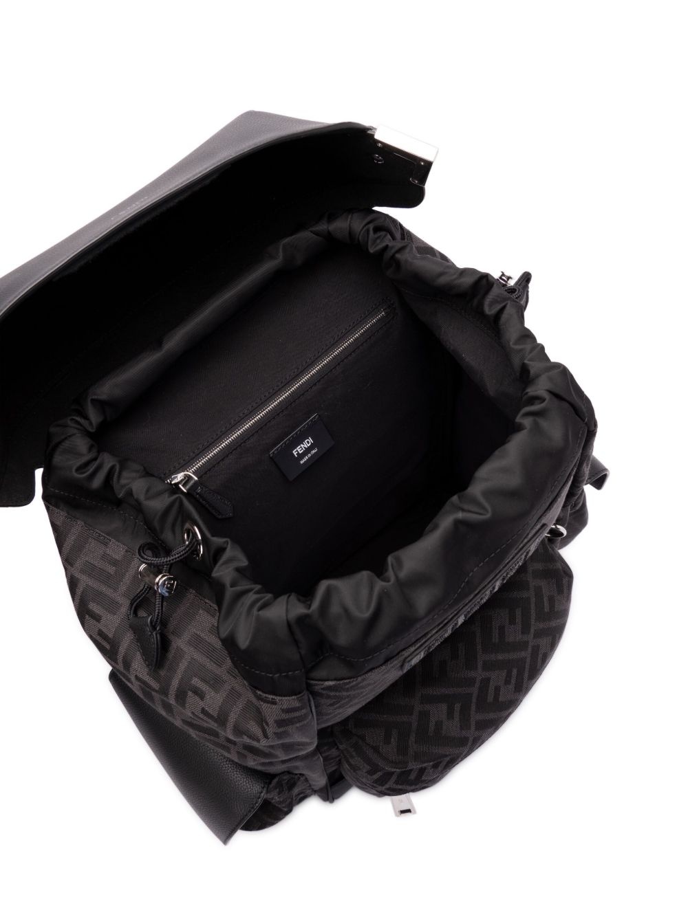 Fendi Drive FF jacquard backpack - 7