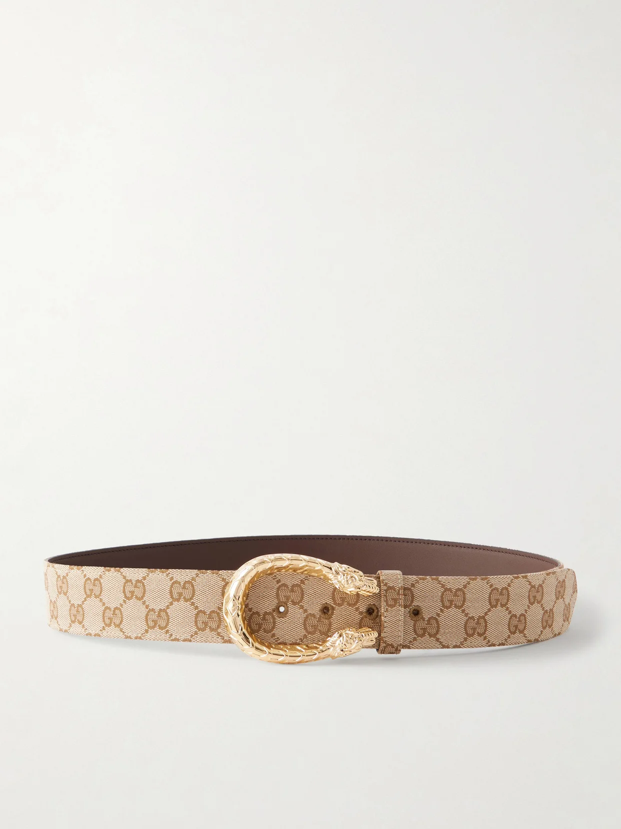 Gg Supreme Logo-jacquard Belt - 1