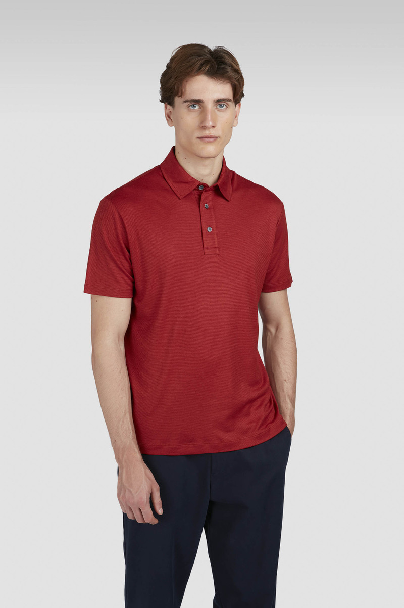 X-SOFT INTERLOCK COTTON POLO SHIRT 6