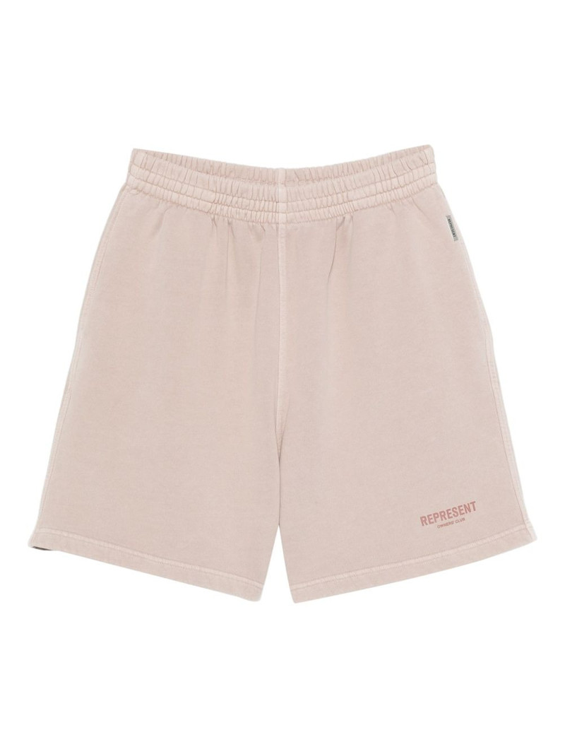 logo-print shorts 1