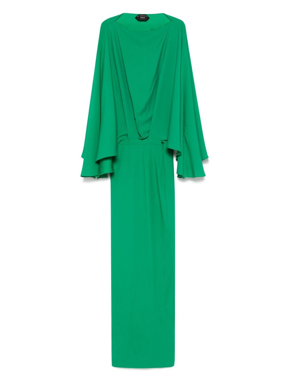 pleat-detail maxi dress - 1