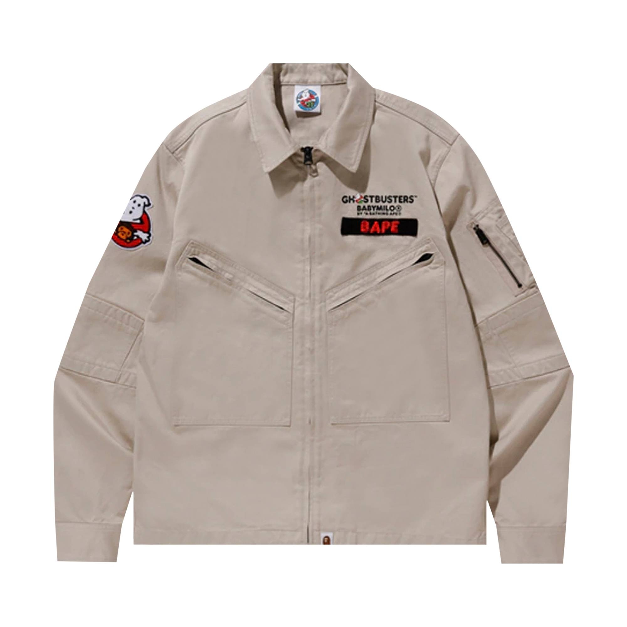 BAPE x Ghostbusters Baby Milo Shirt 'Beige' - 1